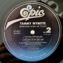 Load image into Gallery viewer, Tammy Wynette : Sometimes When We Touch (LP, Album)