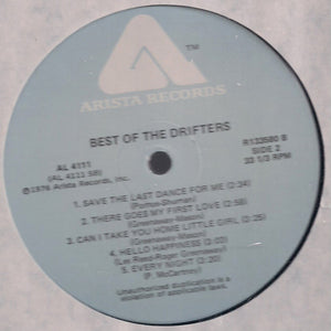 The Drifters : The Best Of The Drifters (LP, Comp, Club)