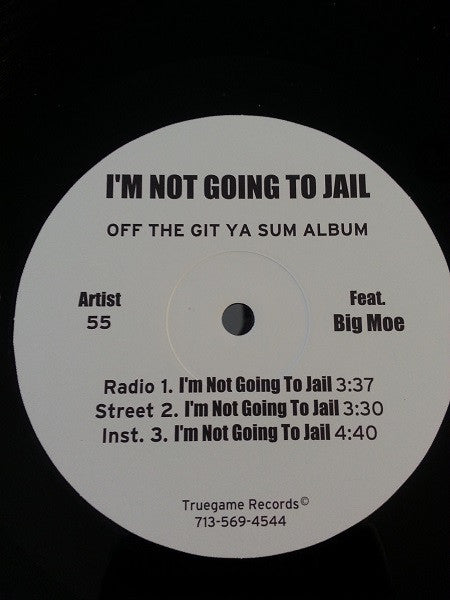 55 Feat. Big Moe, Juvenile (2) : I'm Not Going To Jail / Crunk 2 / Down South Fiesta (12