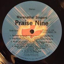 Load image into Gallery viewer, The Maranatha! Singers* : Praise Nine (LP, Album)