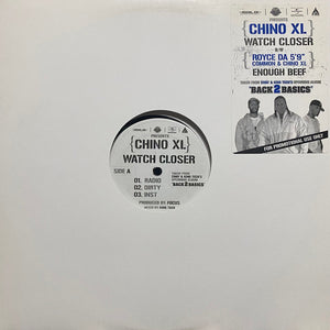 Sway & King Tech : Watch Closer/ Enough Beef (12", Promo)