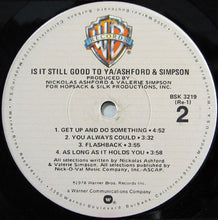 Load image into Gallery viewer, Ashford &amp; Simpson : Is It Still Good To Ya (LP, Album, Win)