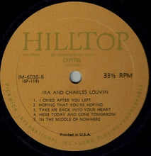 Load image into Gallery viewer, Ira* &amp; Charles Louvin* : Ira &amp; Charles Louvin (LP, Comp, Mono)