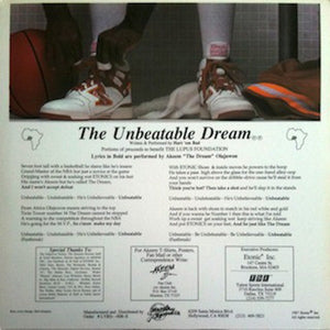 Akeem The Dream & Hurt'Em Bad* : The Unbeatable Dream (12", Promo)