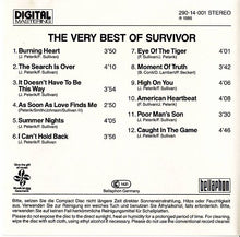 Load image into Gallery viewer, Survivor : The Very Best Of (CD, Comp)