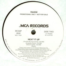 Load image into Gallery viewer, Rakim : Heat It Up (12&quot;, Promo)