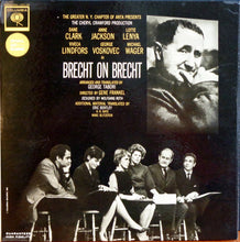Load image into Gallery viewer, Bertolt Brecht, Dane Clark (3), Anne Jackson, Lotte Lenya, Viveca Lindfors, Jiří Voskovec, Michael Wager : Brecht On Brecht (2xLP, Mono, Gat)