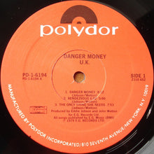 Load image into Gallery viewer, UK (3) : Danger Money (LP, Album)