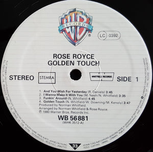 Rose Royce : Golden Touch (LP, Album)