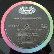 Load image into Gallery viewer, Bobbie Gentry And Glen Campbell : Bobbie Gentry And Glen Campbell (LP, Album, Jac)