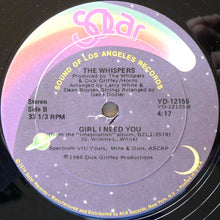 Load image into Gallery viewer, The Whispers : It&#39;s A Love Thing / Girl I Need You (12&quot;)