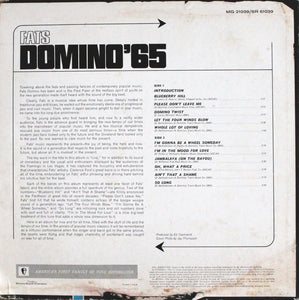 Fats Domino : Fats Domino '65 (LP, Album, Mono)