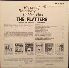 Load image into Gallery viewer, The Platters : Encore Of Broadway Golden Hits (LP, Album)