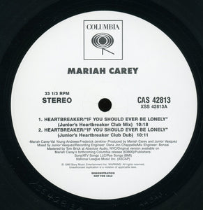 Mariah Carey : Heartbreaker (12", Promo)