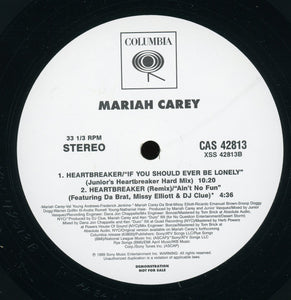 Mariah Carey : Heartbreaker (12", Promo)