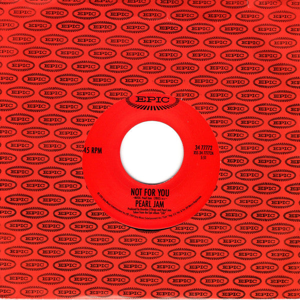 Pearl Jam : Not For You (7