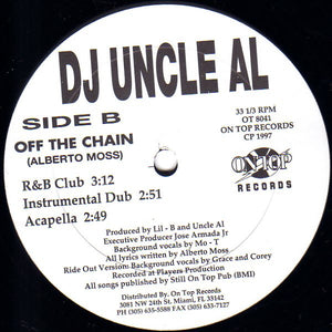 DJ Uncle Al : Off The Chain (12")