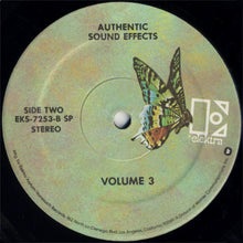 Load image into Gallery viewer, Jac Holzman : Authentic Sound Effects Volume 3 (LP, RE)