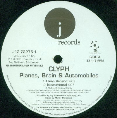 Clyph : Planes, Brains & Automobiles (12