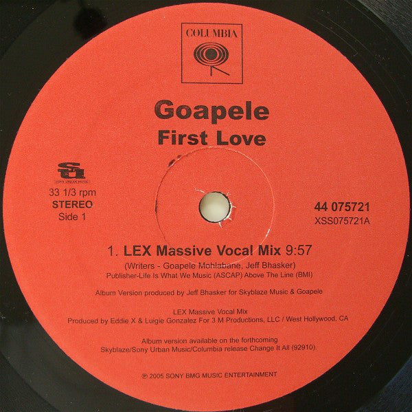 Goapele : First Love (12