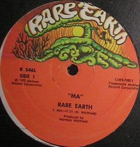 Rare Earth : Ma (LP, Album)