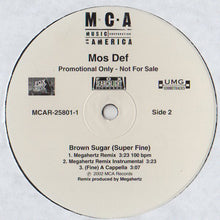 Load image into Gallery viewer, Mos Def : Brown Sugar (Fine) (12&quot;, Promo)