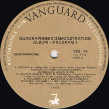 Load image into Gallery viewer, Various : Quadraphonic Demonstration Album - Program 1 (LP, Album, Quad)