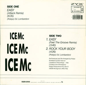 ICE Mc : Easy (Attack Remix) (12")