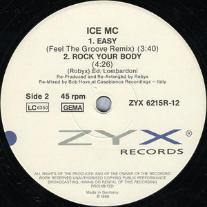 ICE Mc : Easy (Attack Remix) (12")