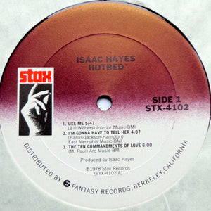 Isaac Hayes : Hotbed (LP, Album, Gat)