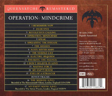 Load image into Gallery viewer, Queensrÿche : Operation: Mindcrime (CD, Album, RE, RM)