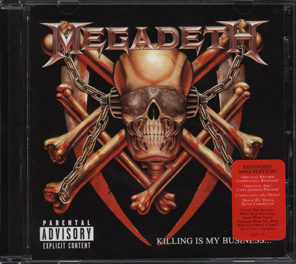 Megadeth : Killing Is My Business... And Business Is Good! (CD, Album, RE, RM, Rem)