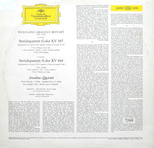 Load image into Gallery viewer, Wolfgang Amadeus Mozart ‧ Amadeus-Quartett : Streichquartette G-Dur KV 387 Und  A-Dur KV 464 (LP)