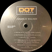 Load image into Gallery viewer, Charlie Walker (2) : Charlie Walker (LP, Album, Pin)