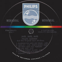 Load image into Gallery viewer, Franz Jackson And His Original Jass All-Stars : Jass, Jass, Jass (LP, Album, Mono)