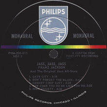 Load image into Gallery viewer, Franz Jackson And His Original Jass All-Stars : Jass, Jass, Jass (LP, Album, Mono)