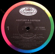 Load image into Gallery viewer, Ashford &amp; Simpson : Solid (LP, Album, Jac)