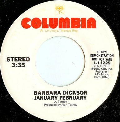 Barbara Dickson : January February (7