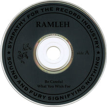 Load image into Gallery viewer, Ramleh : Be Careful What You Wish For (CD, Album)