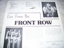 Load image into Gallery viewer, Front Row Trio : Live From The Front Row (LP)