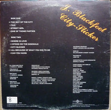 Load image into Gallery viewer, J. Blackfoot : City Slicker (LP, Album)