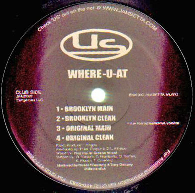 US (11) : Where U At / Fun (12