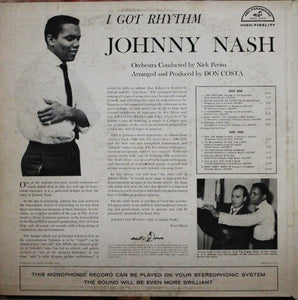 Johnny Nash : I Got Rhythm (LP, Album, Mono)