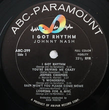 Load image into Gallery viewer, Johnny Nash : I Got Rhythm (LP, Album, Mono)