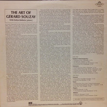 Load image into Gallery viewer, Gérard Souzay / Franz Schubert * Robert Schumann * Charles Gounod * Gabriel Fauré * Henri Duparc * Claude Debussy : The Art Of Gérard Souzay (LP)