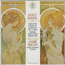 Load image into Gallery viewer, Chausson* / Duparc* / Janet Baker, André Previn, London Symphony Orchestra* : Poème De L'Amour Et De La Mer / Songs With Orchestra (LP, Quad)