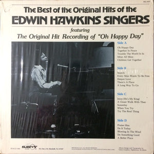 Edwin Hawkins Singers : The Best Of The Original Hits Of The Edwin Hawkins Singers (2xLP, Comp)