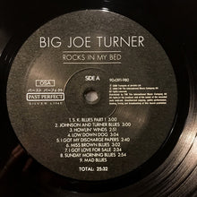 Load image into Gallery viewer, Big Joe Turner : Rocks In My Bed (LP, Comp)