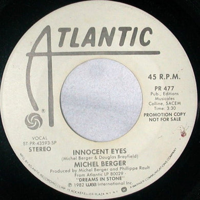 Michel Berger : Innocent Eyes (7