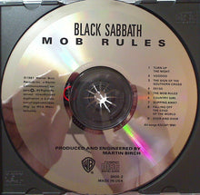Load image into Gallery viewer, Black Sabbath : Mob Rules (CD, Album, RP)